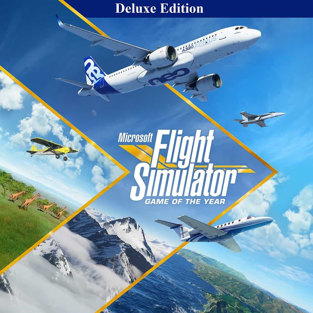 Cover Microsoft Flight Simulator Deluxe 40th Anniversary Edition