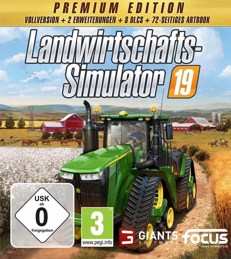 Cover Landwirtschafts-Simulator 19 Premium Edition