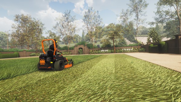 Screenshot Rasenmäher Simulator (Lawn Mowing Simulator)