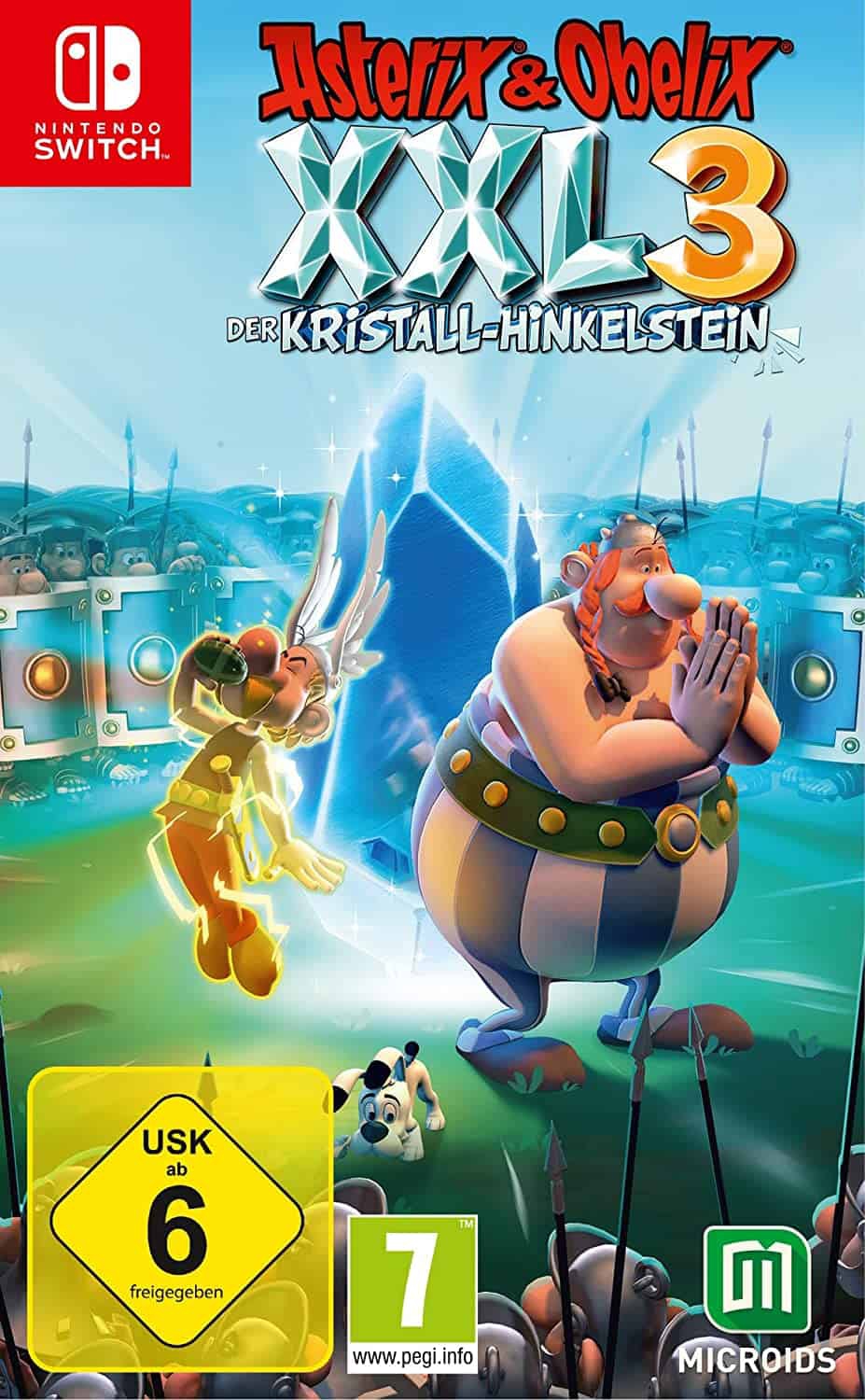 Cover Asterix & Obelix XXL 3 Der Kristall-Hinkelstein