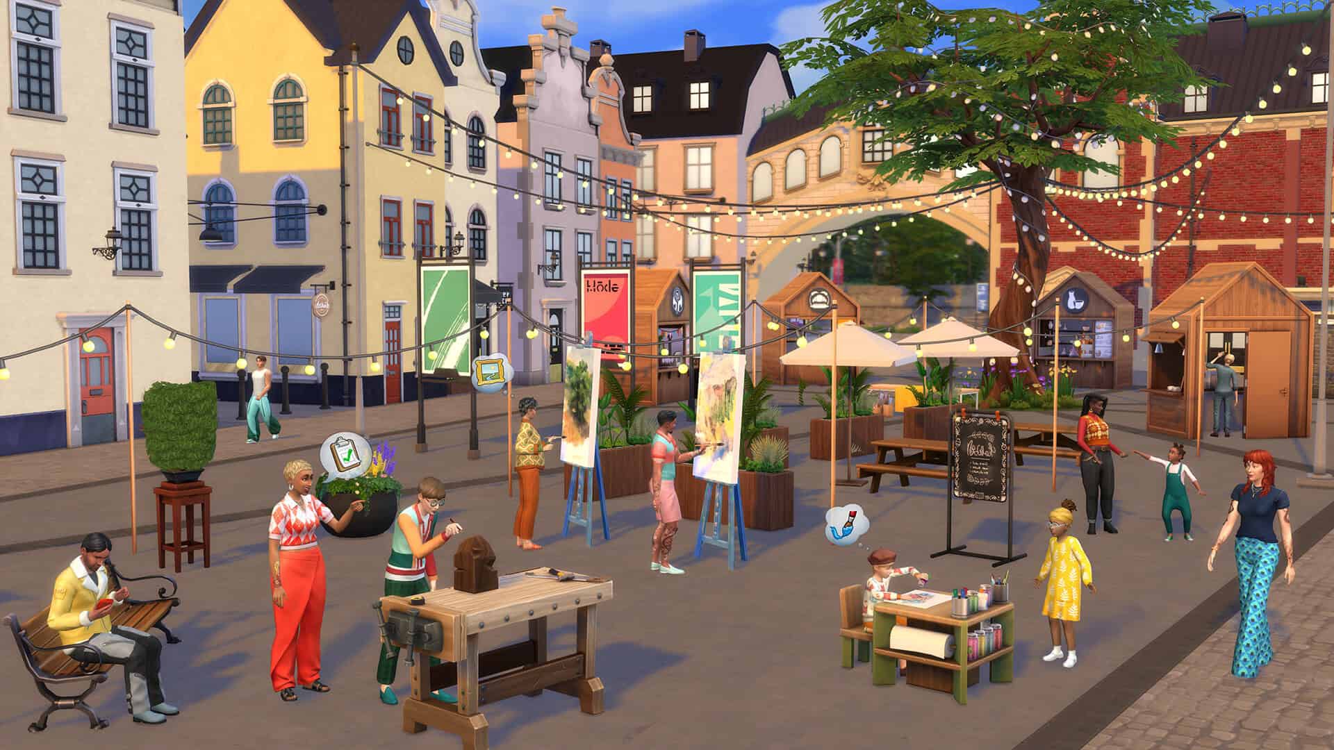 Screenshot Die Sims 4 Vom Hobby zum Business