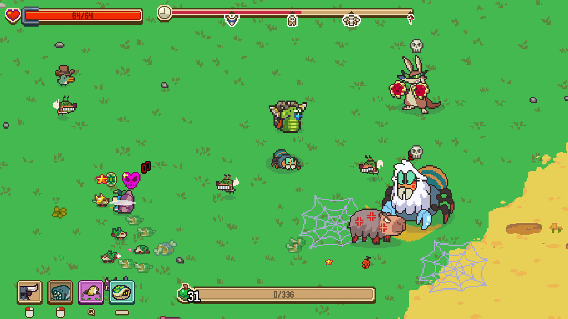 Everything is Crab: The Animal Evolution Roguelite