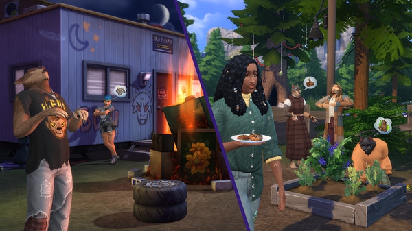 Screenshot Die Sims 4 Werwölfe-Gameplay-Pack