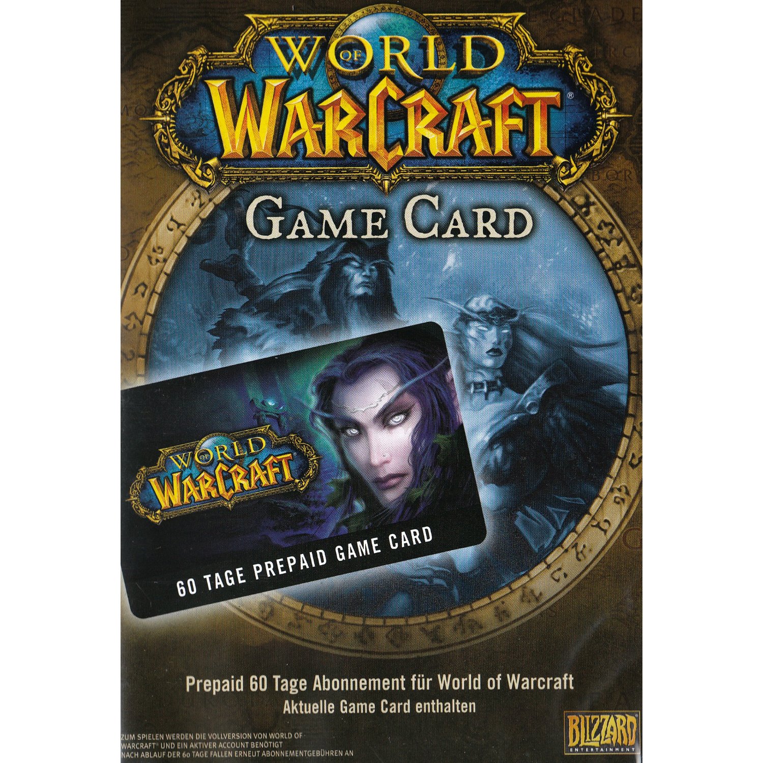Cover World of Warcraft - Gamecard (60 Tage Pre-Paid)