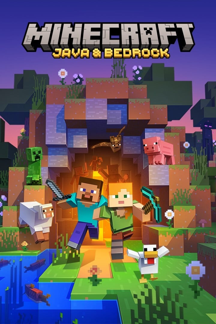 Cover Minecraft Java und Bedrock Edition