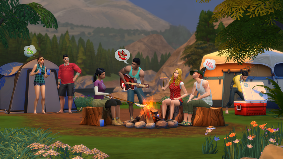 Screenshot Die Sims 4: Outdoor-Leben