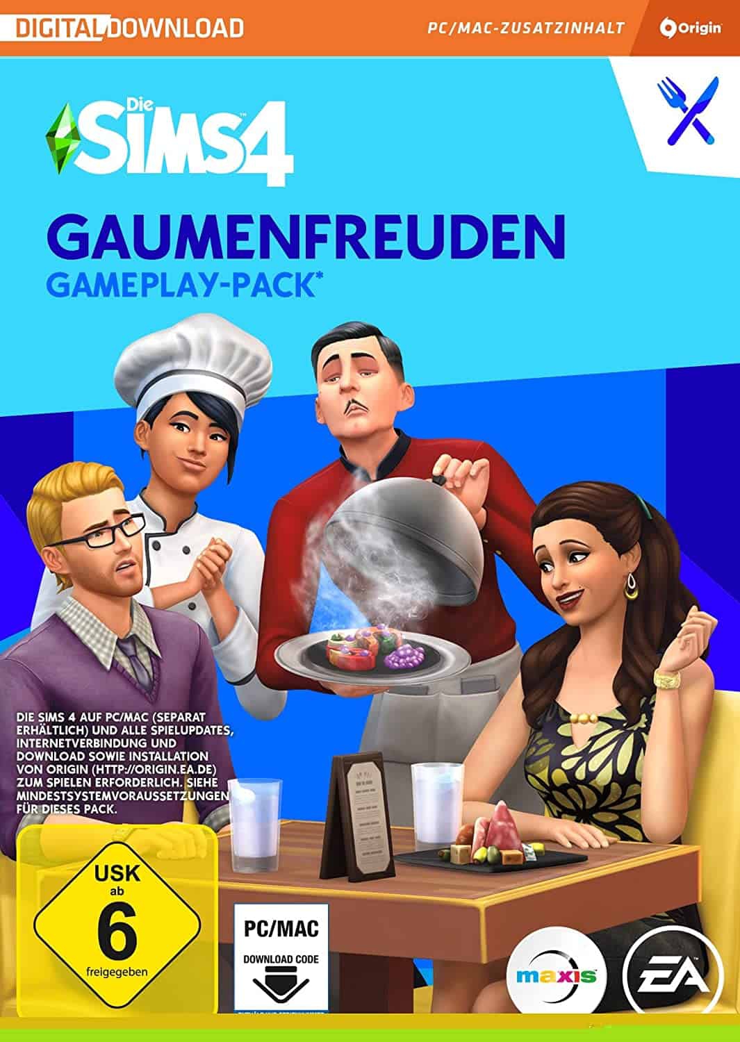 Cover Die Sims 4 Gaumenfreuden