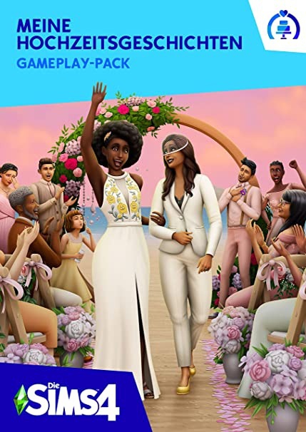 Cover Die Sims 4 Meine Hochzeitsgeschichten-Gameplay-Pack