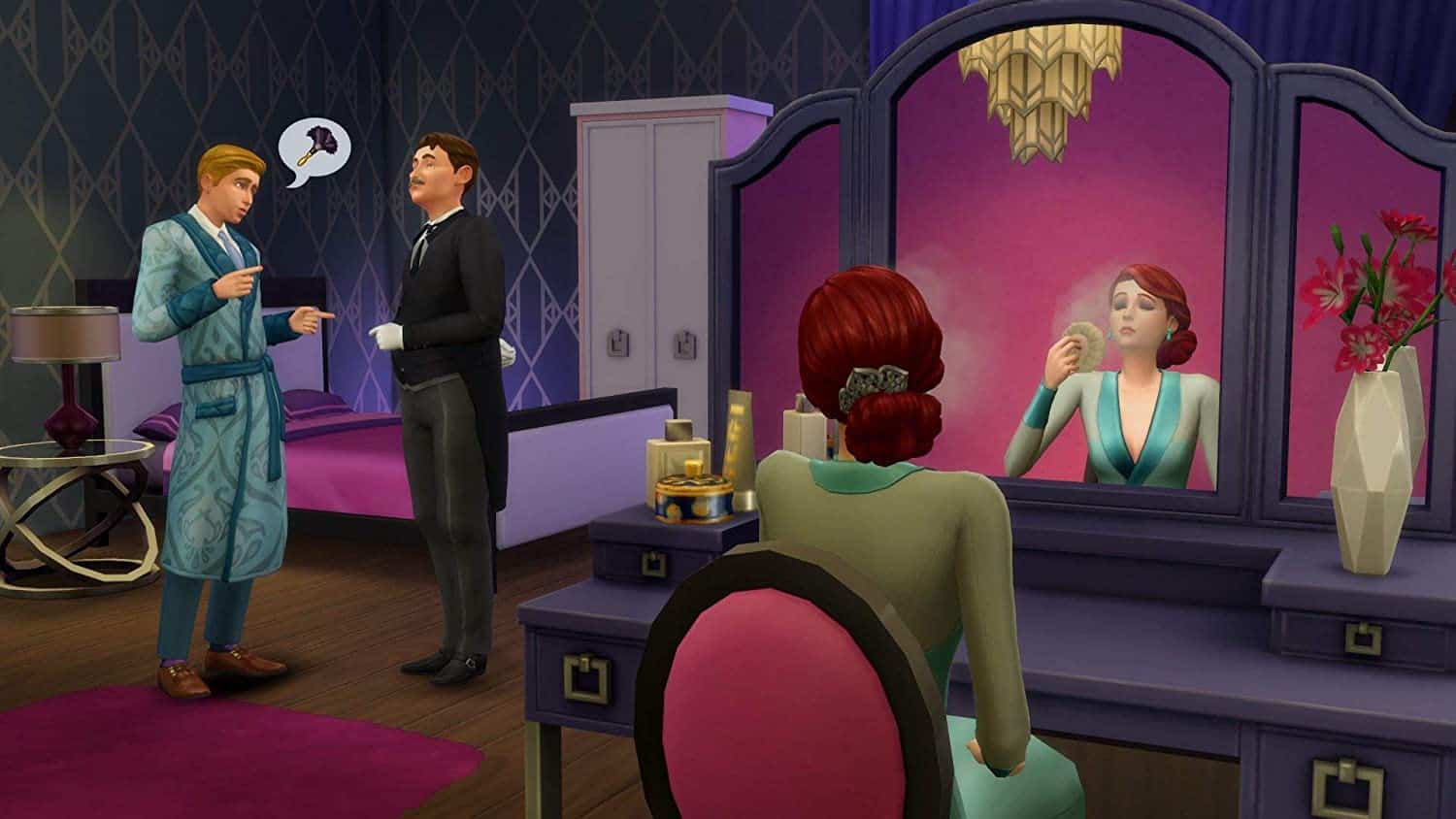 Screenshot Die Sims 4 Vintage Glamour-Accessoires