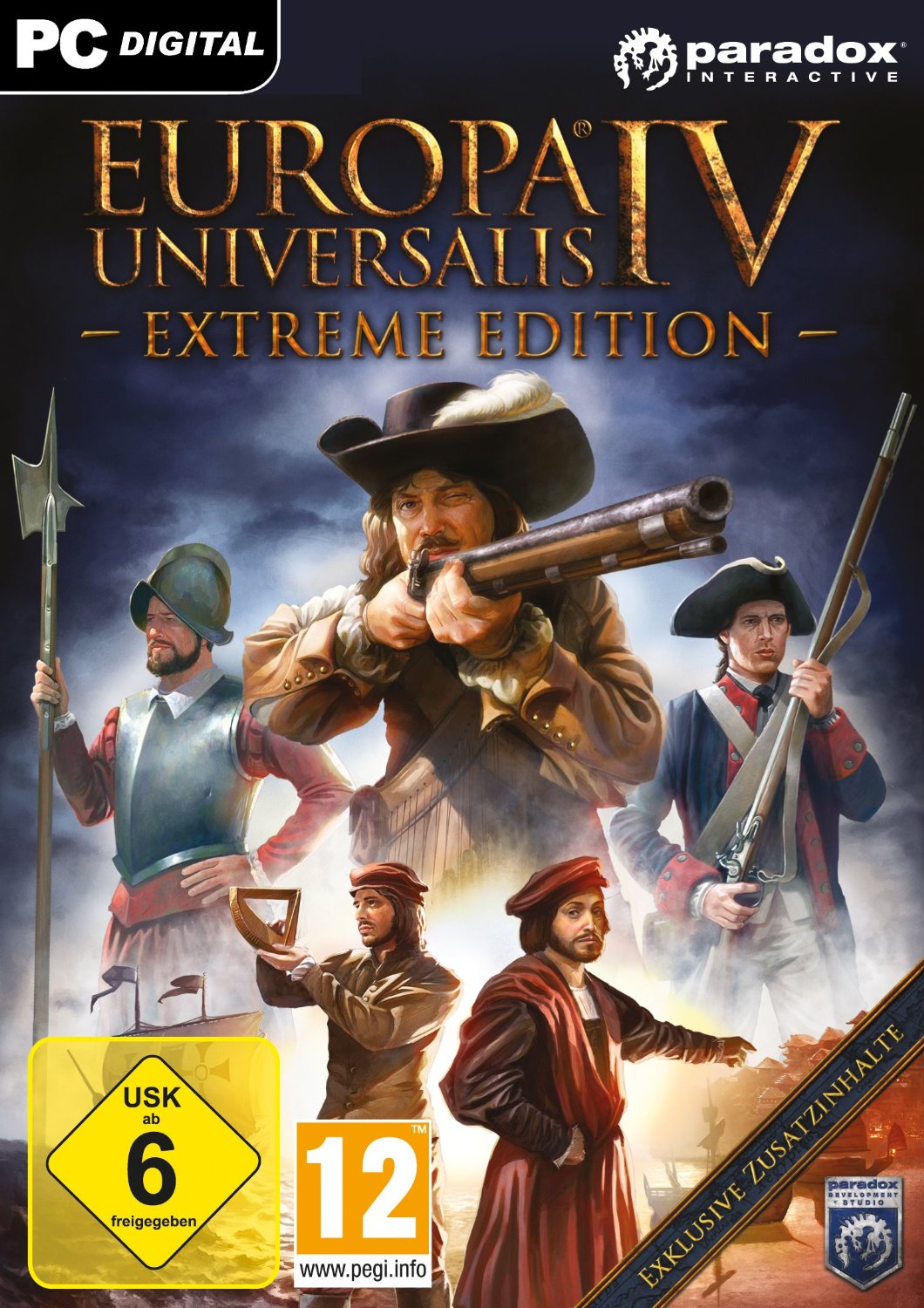 Cover Europa Universalis IV Digital Extreme Edition