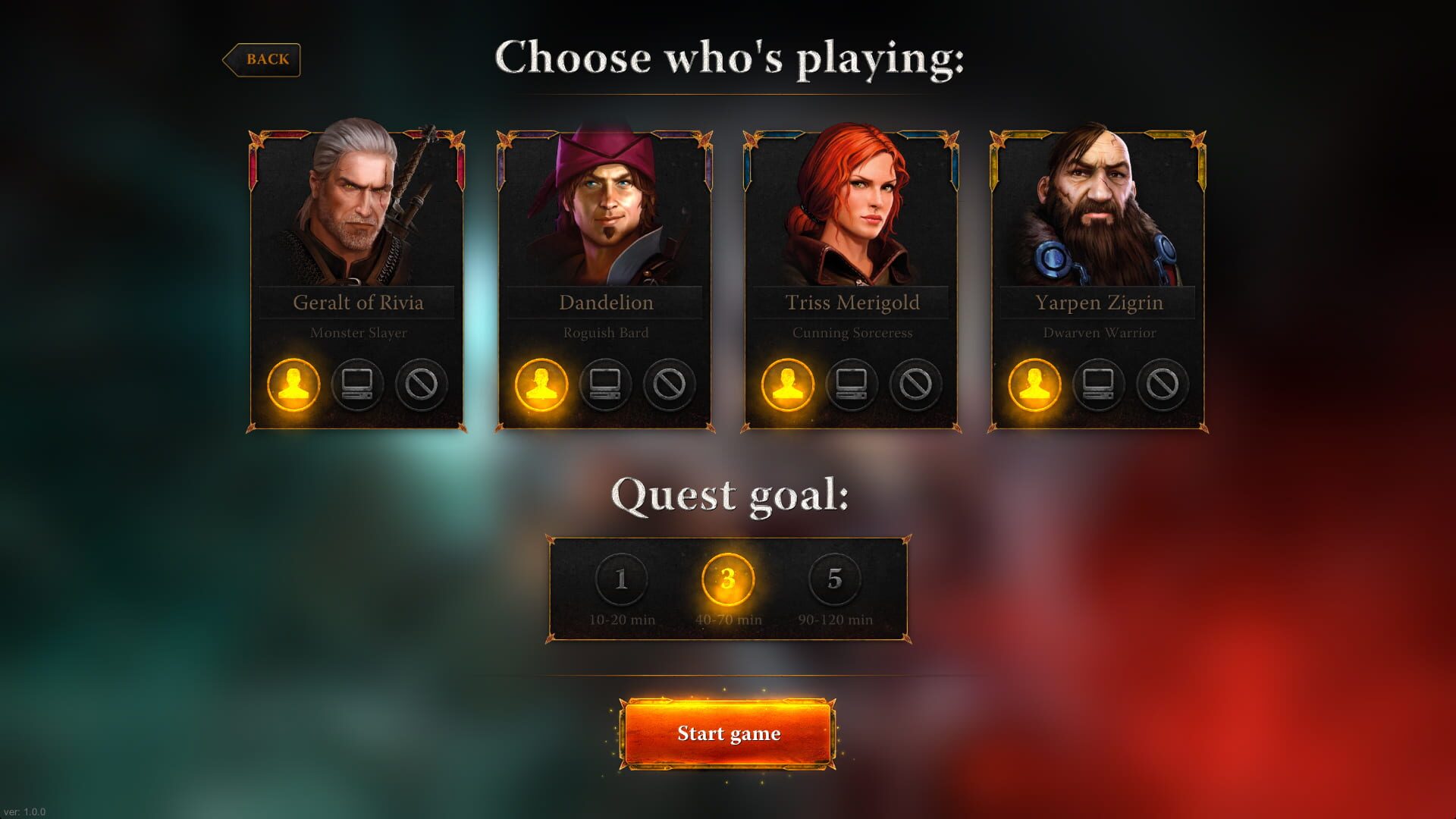 The Witcher Adventure Game