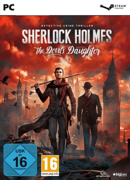 Cover Sherlock Holmes - The Devil's Daughter