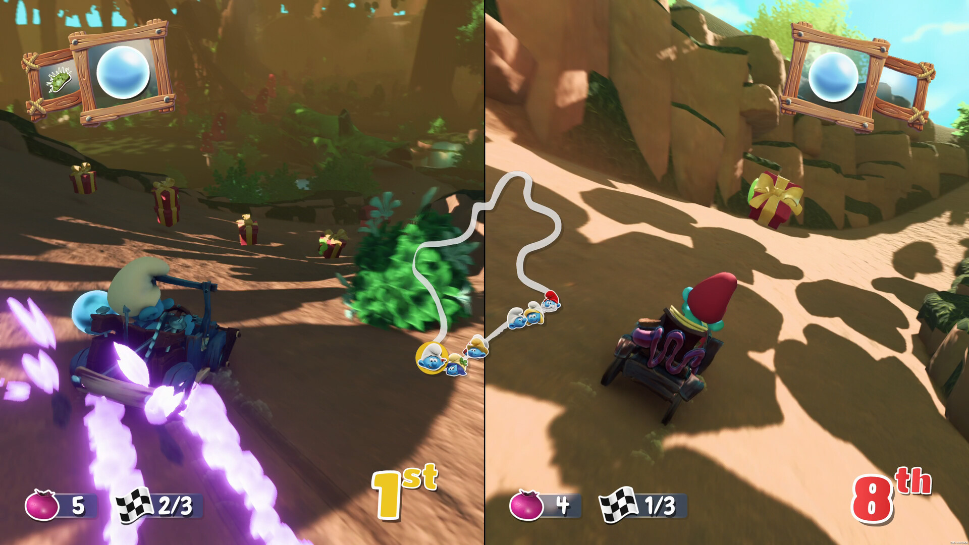 Die Schlümpfe Kart