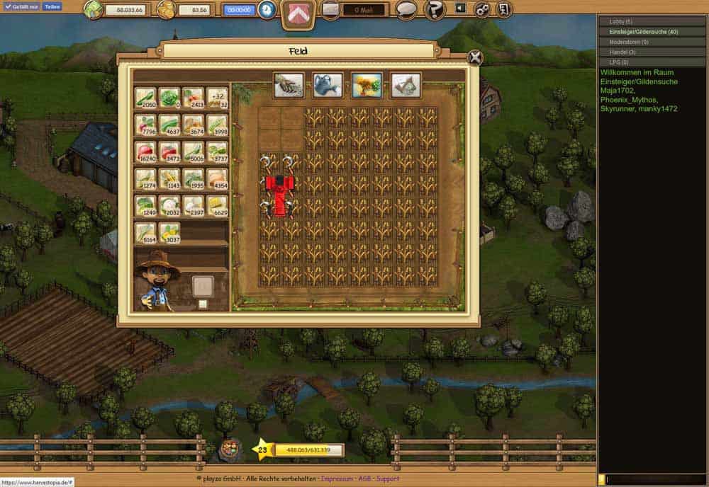 Screenshot Harvestopia
