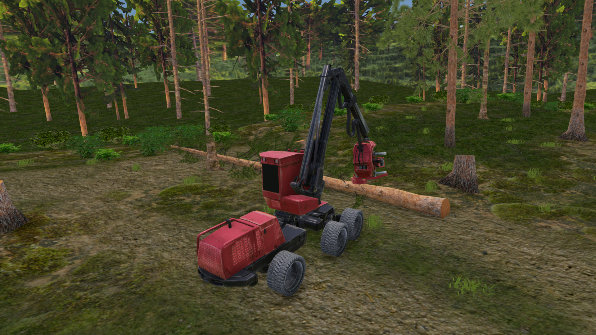 Forest Harvester Simulator