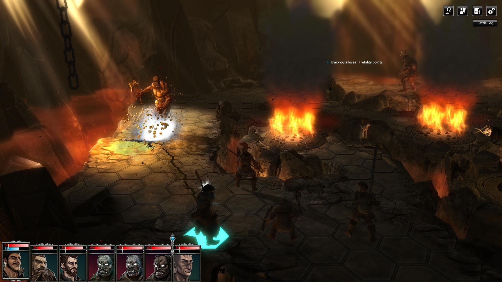 Screenshot Das Schwarze Auge: Blackguards