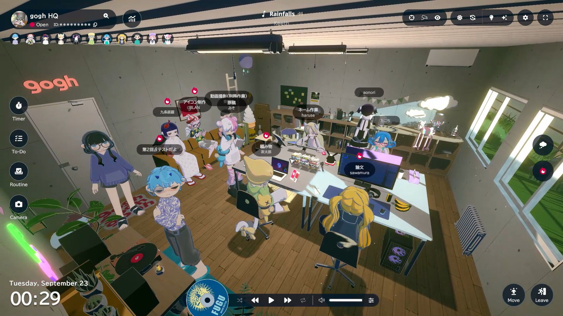 gogh: Focus with Your Avatar