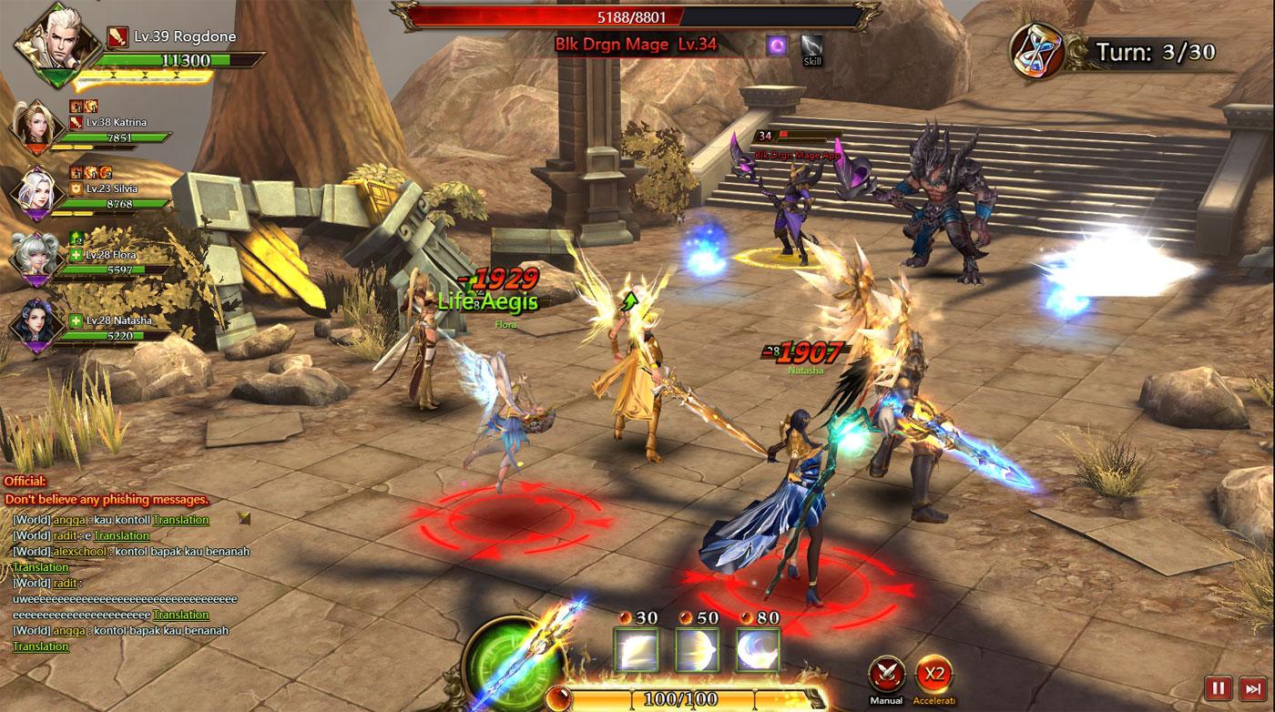 Screenshot League of Angels 3