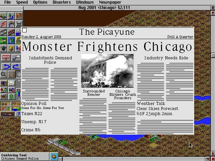Screenshot SimCity 2000 Special Edition
