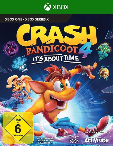 Cover Crash Bandicoot 4: It's about Time