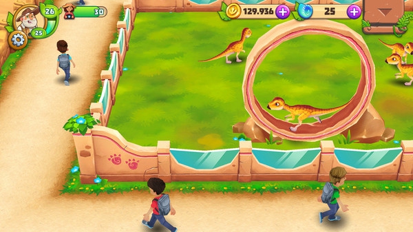 Screenshot Dinosaur Park: Primeval Zoo