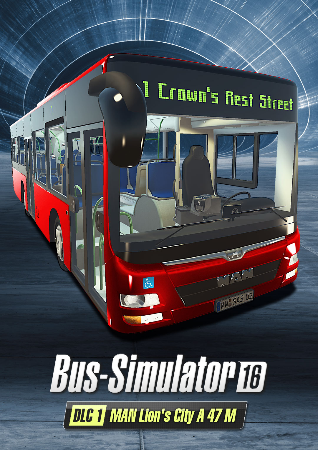 Cover Bus-Simulator 2016 DLC 1 MAN Lion´s City A47 M