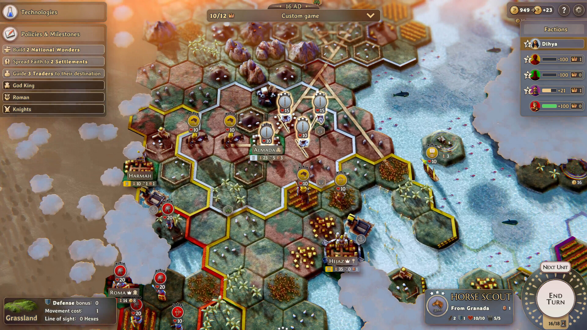 Yield! Fall of Rome