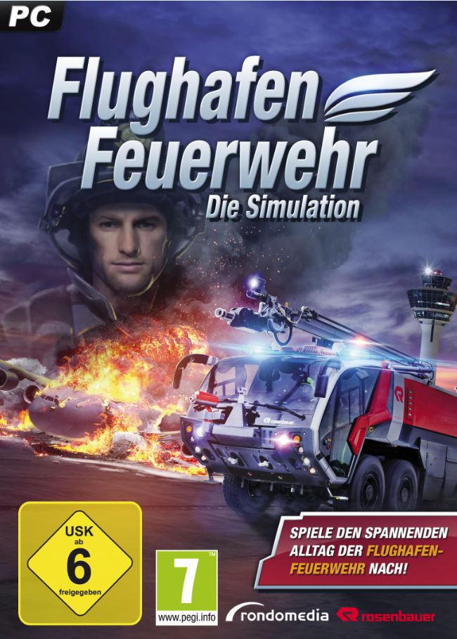Cover Flughafen Feuerwehr: Die Simulation