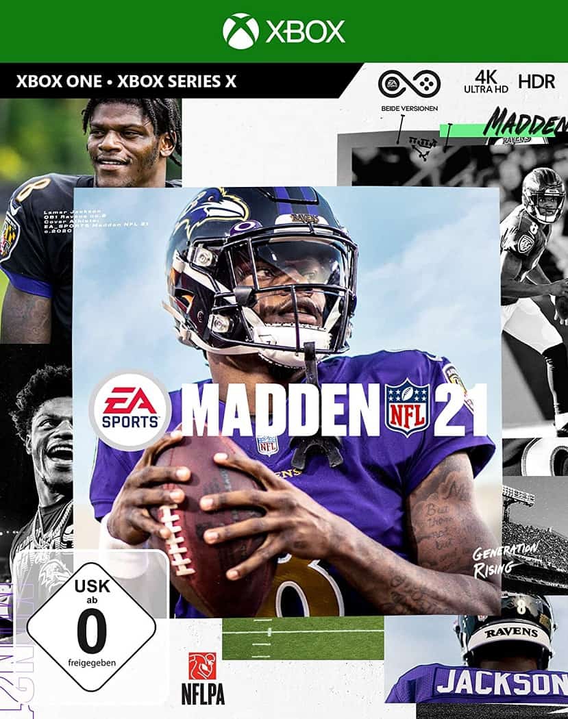 Cover Madden NFL 21