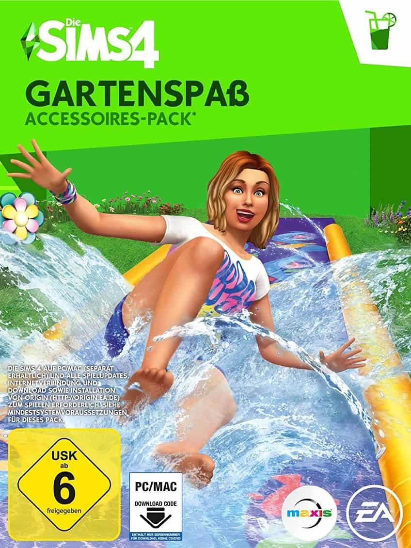Cover Die Sims 4 Gartenspaß-Accessoires
