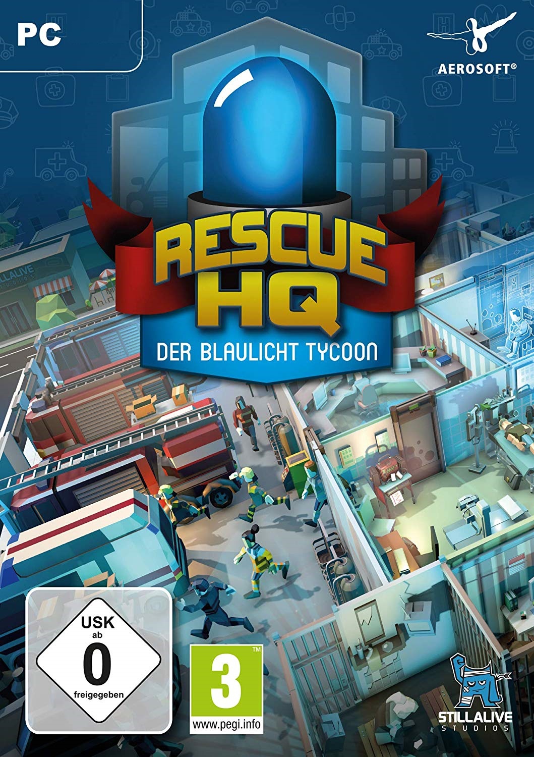 Cover Rescue HQ - The Tycoon
