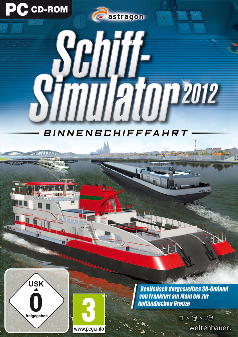 Cover Schiff-Simulator 2012 - Binnenschifffahrt