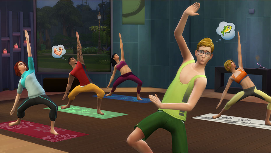 Screenshot Die Sims 4 - Wellness-Tag