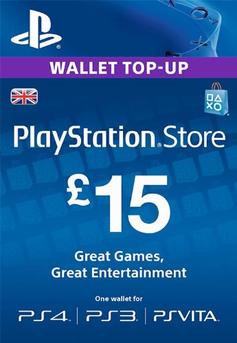 Cover PlayStation Network Card 15£  Großbritannien