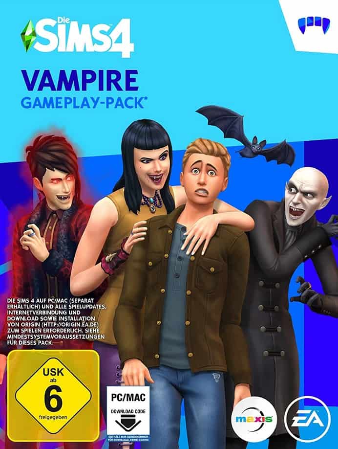 Cover Die Sims 4 - Vampire