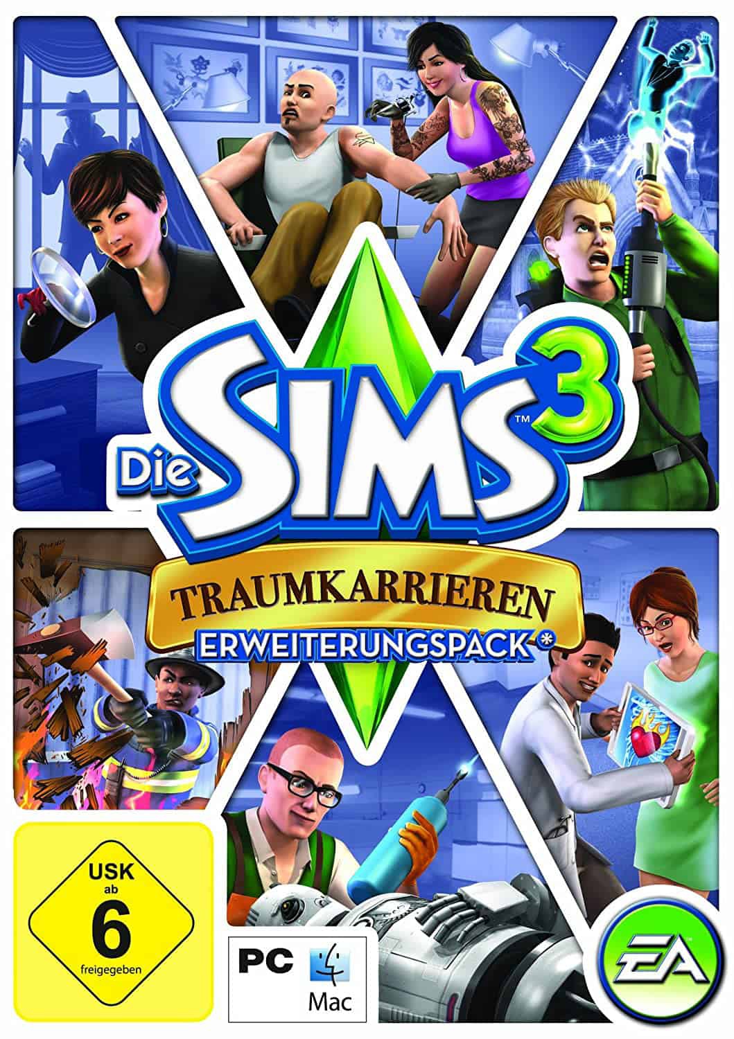 Cover Die Sims 3: Traumkarrieren