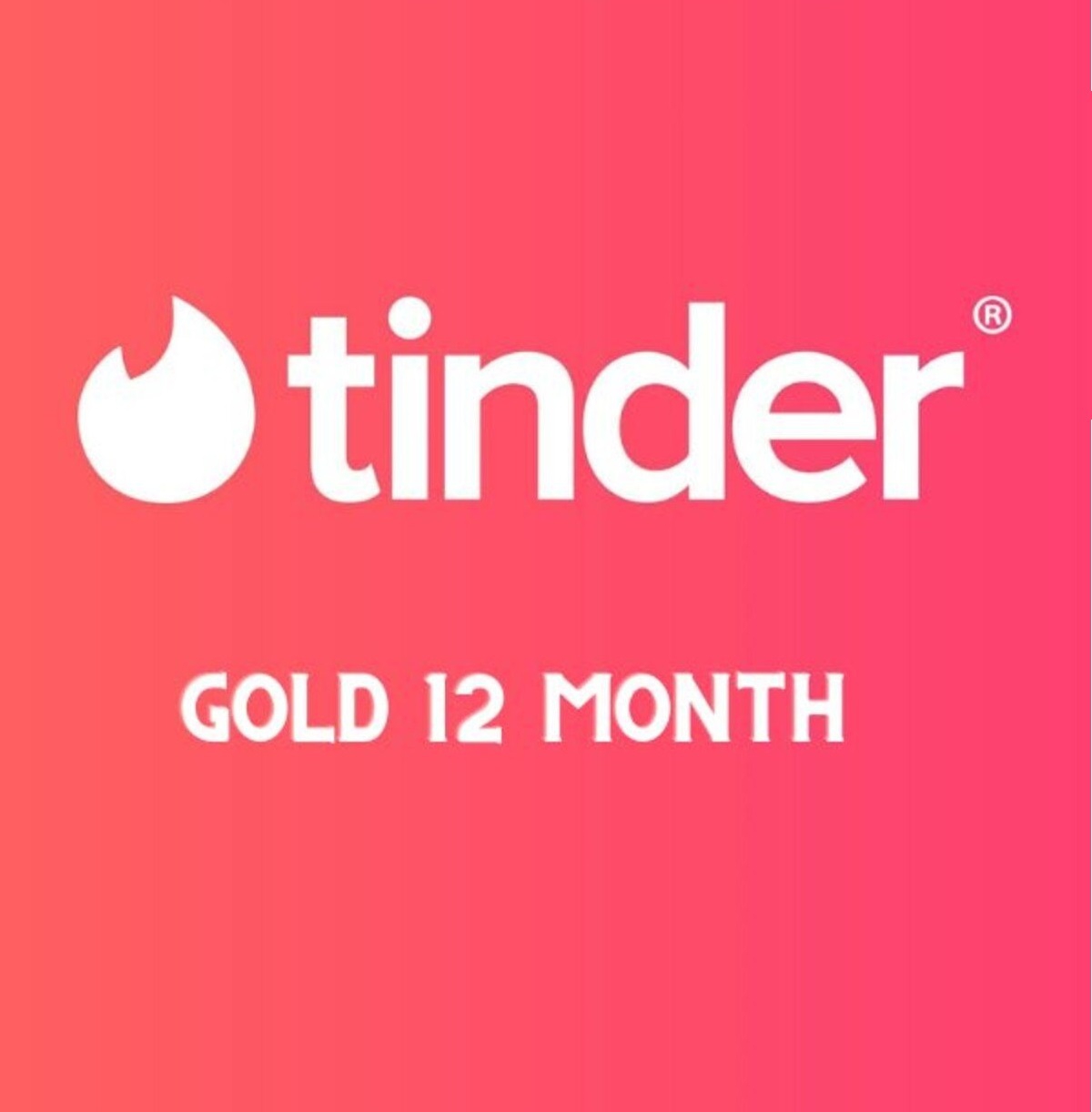 Cover Tinder Gold 12 Monat EU