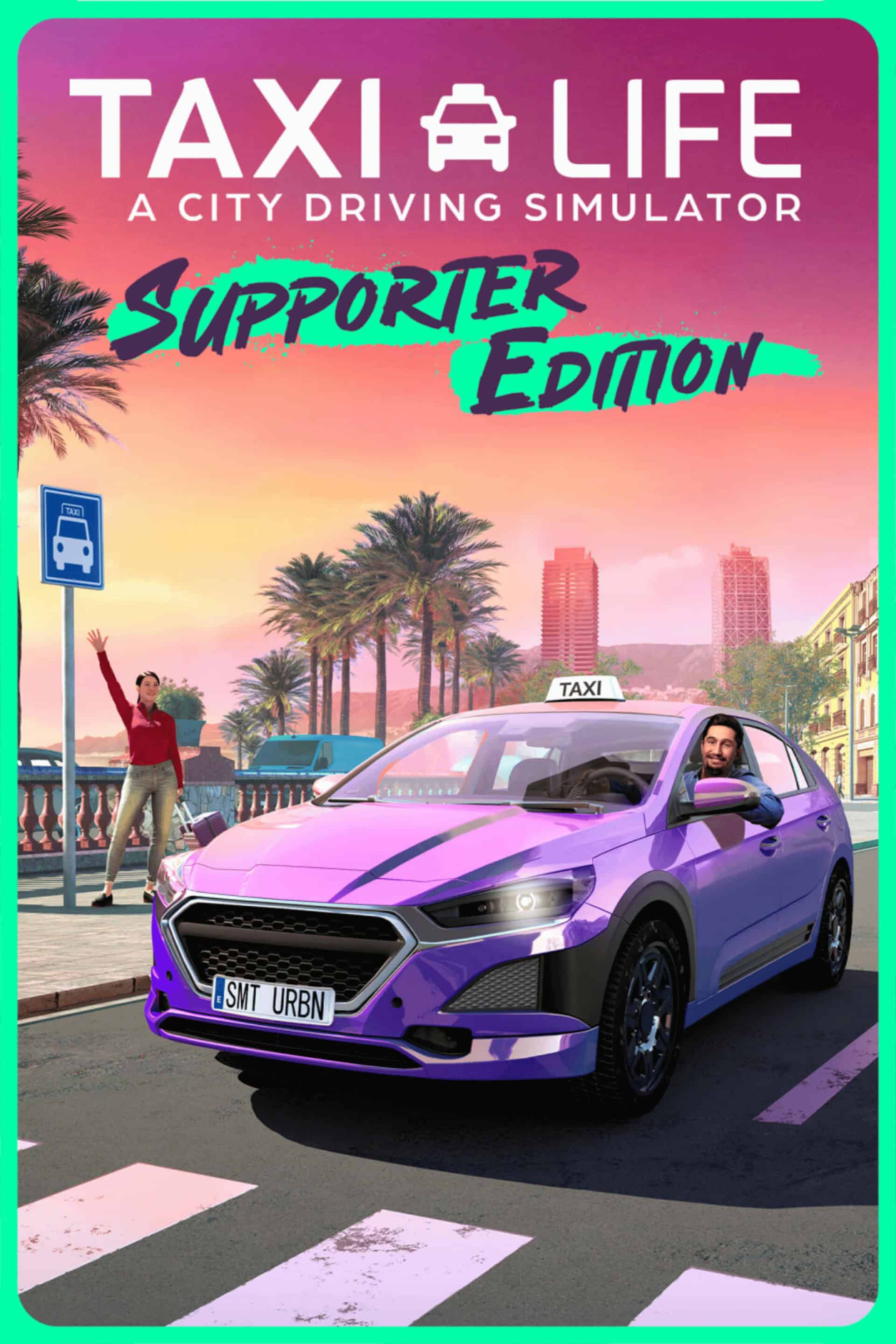 Cover Taxi Life A City Driving Simulator Supporter Edition