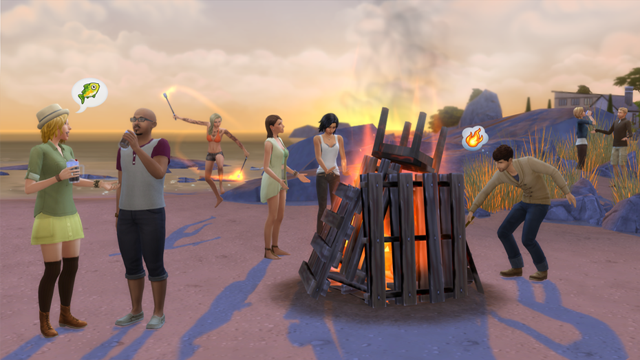 Screenshot Die Sims 4 Zeit für Freunde