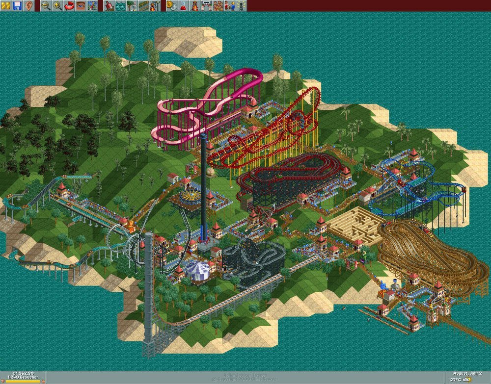 Screenshot RollerCoaster Tycoon Mega Pack
