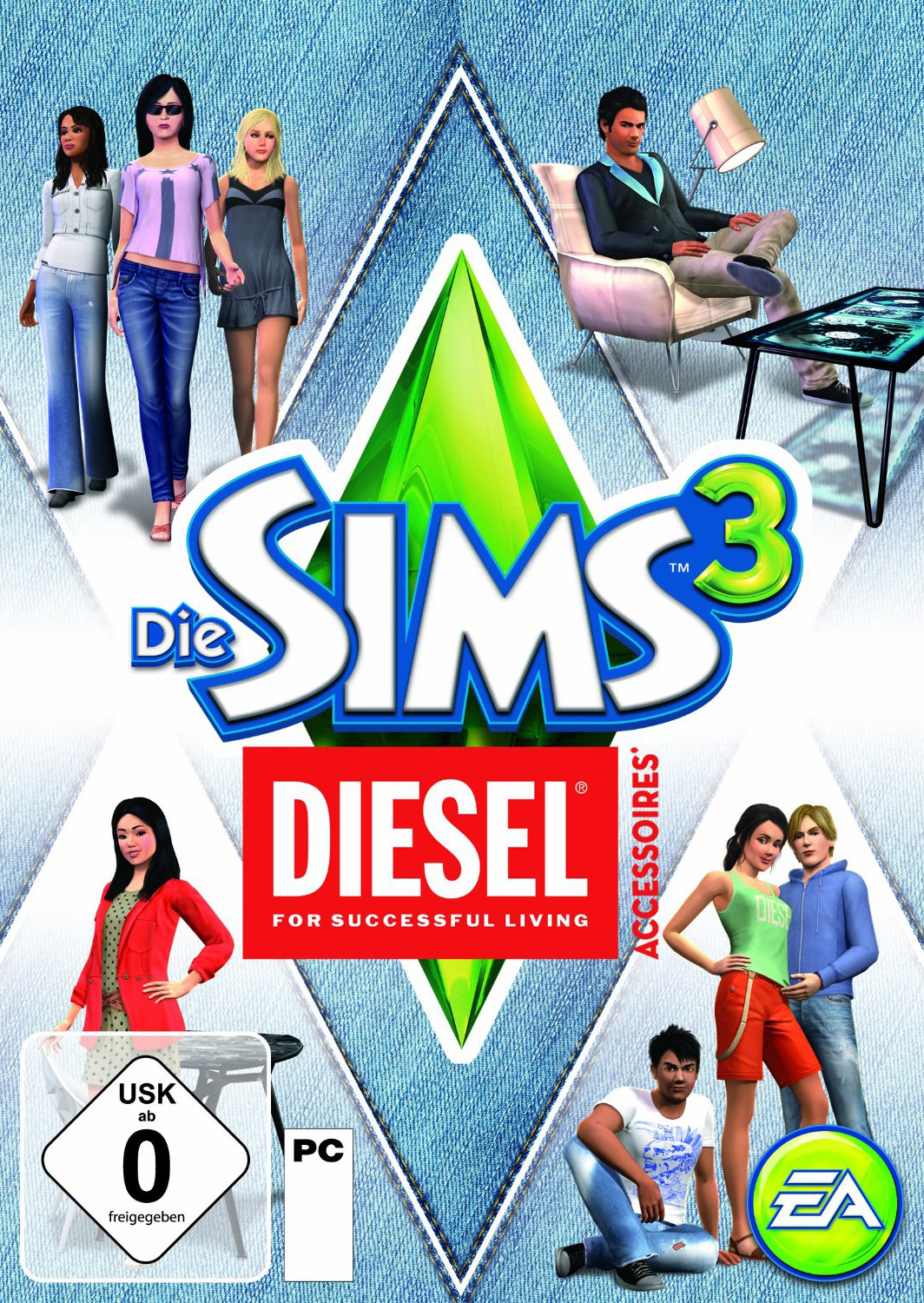 Cover Die Sims 3: Diesel-Accessoires