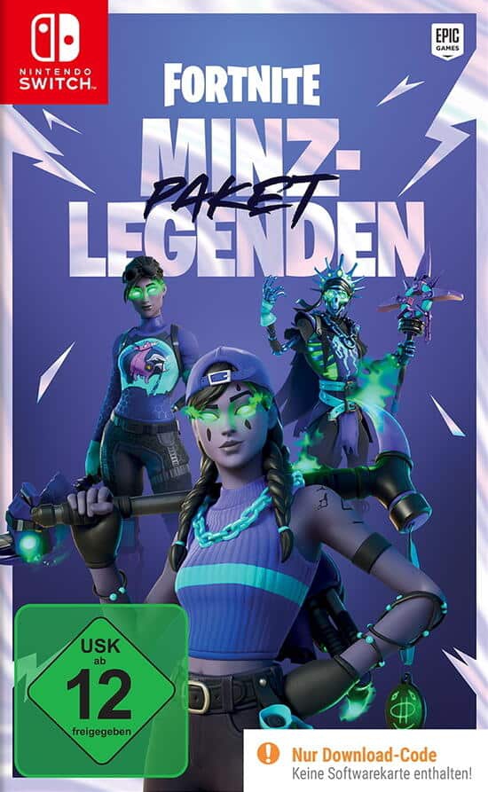 Cover Fortnite Minz-Legende Paket