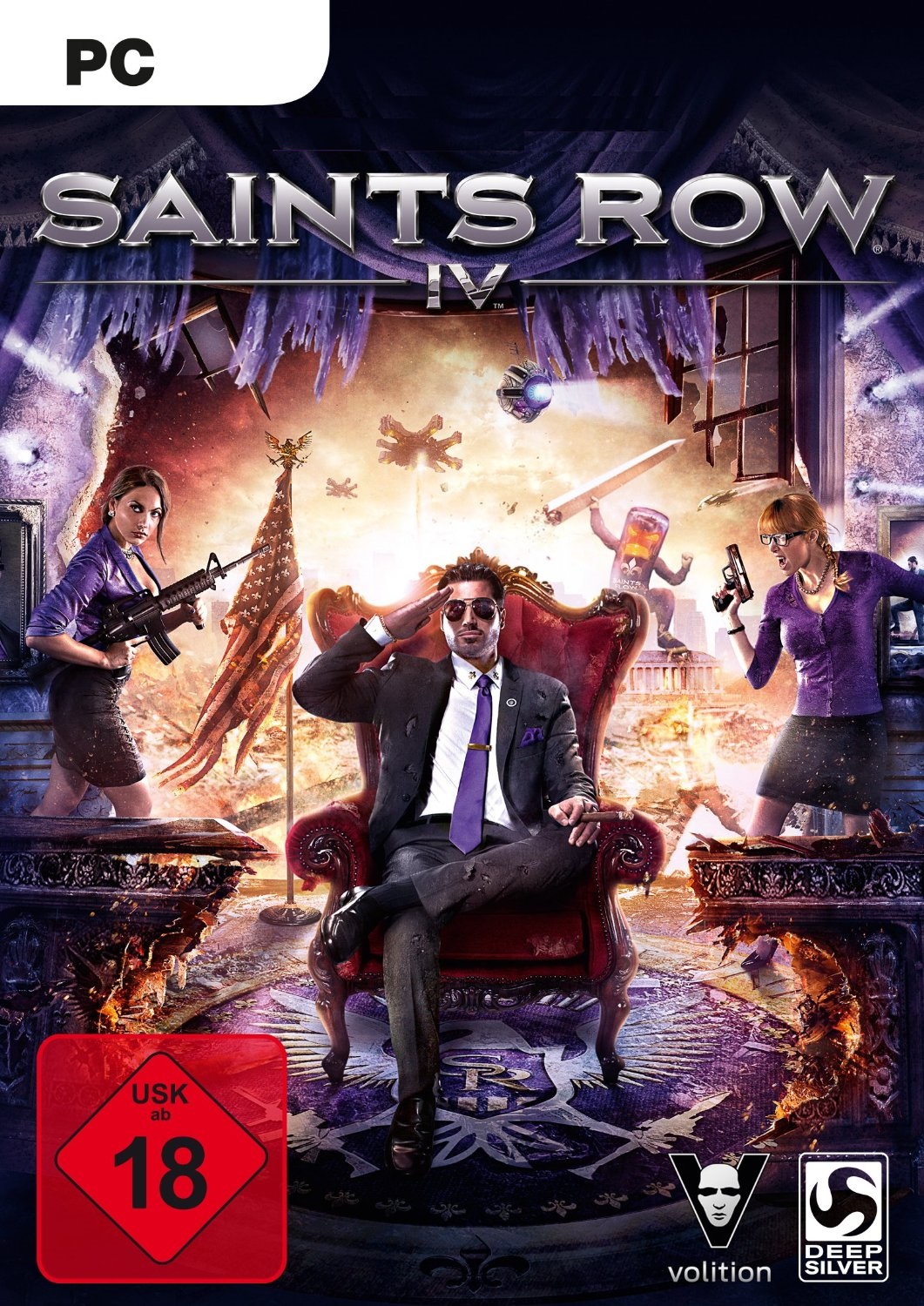 Cover Saints Row IV Commander in Chief Edition