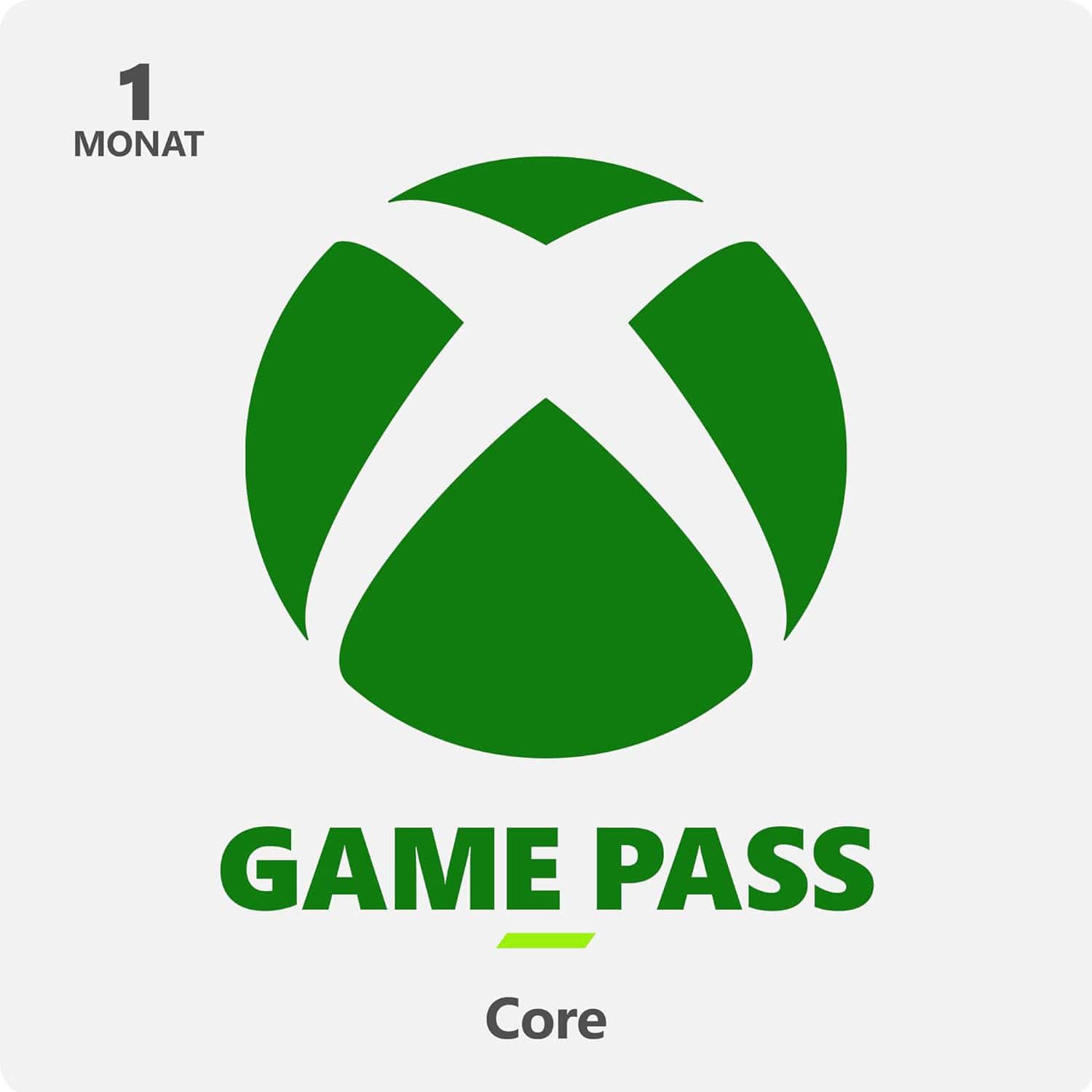 Cover Xbox Game Pass Core 1 Monat