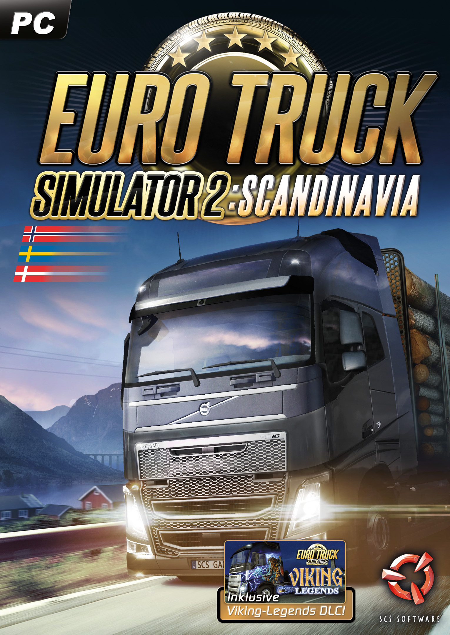 Cover Euro Truck Simulator 2: Scandinavia Add-On