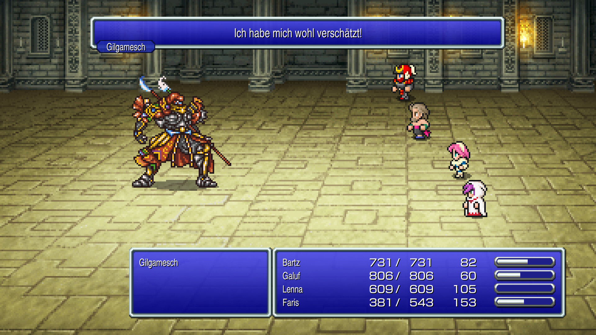Final Fantasy V Pixel Remaster