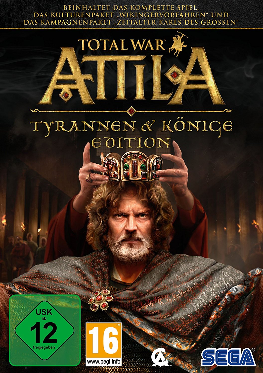 Cover Total War: Attila Tyrannen und Könige Edition