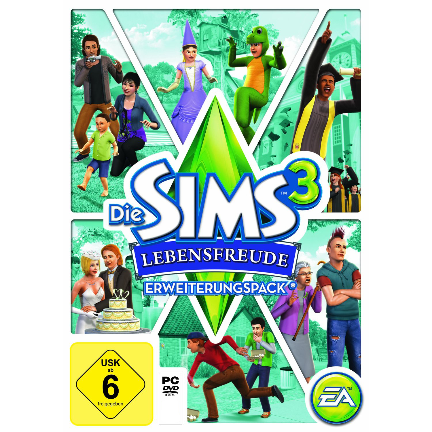 Cover Die Sims 3: Lebensfreude