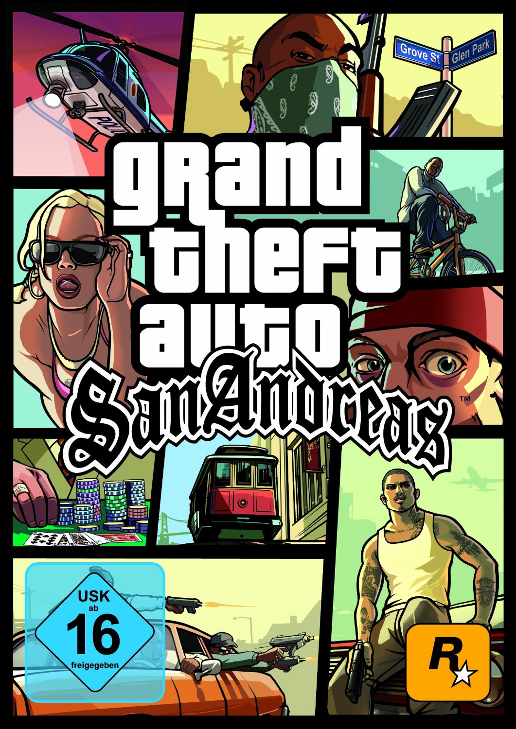 Cover GTA - Grand Theft Auto San Andreas