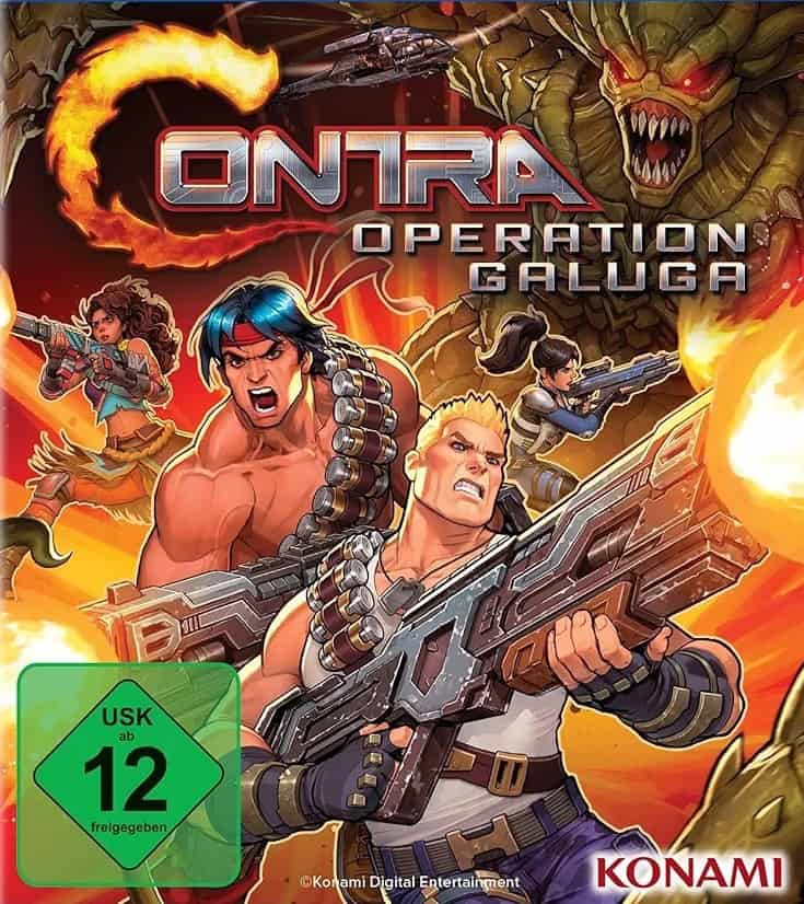 Cover Contra Operation Galuga